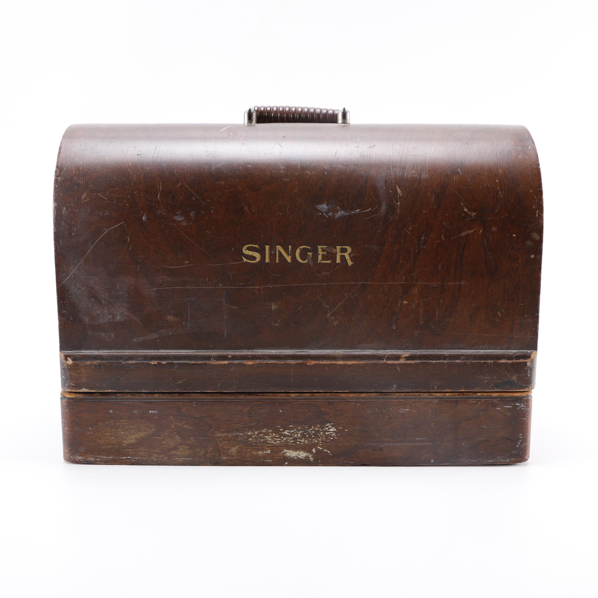 Vintage Singer BT7 Sewing Machine EBTH