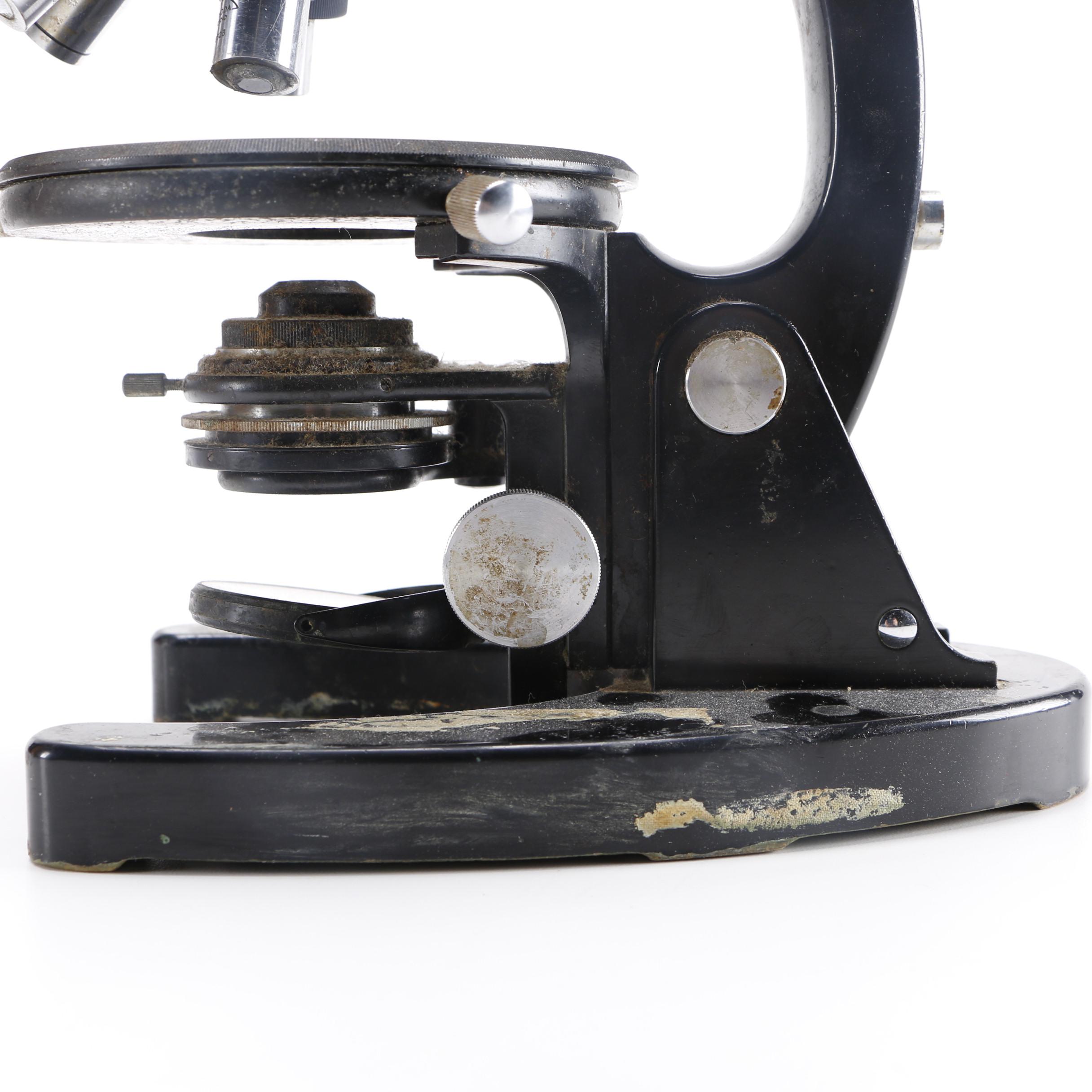 Japanese Tiyoda Microscope In Original Box EBTH