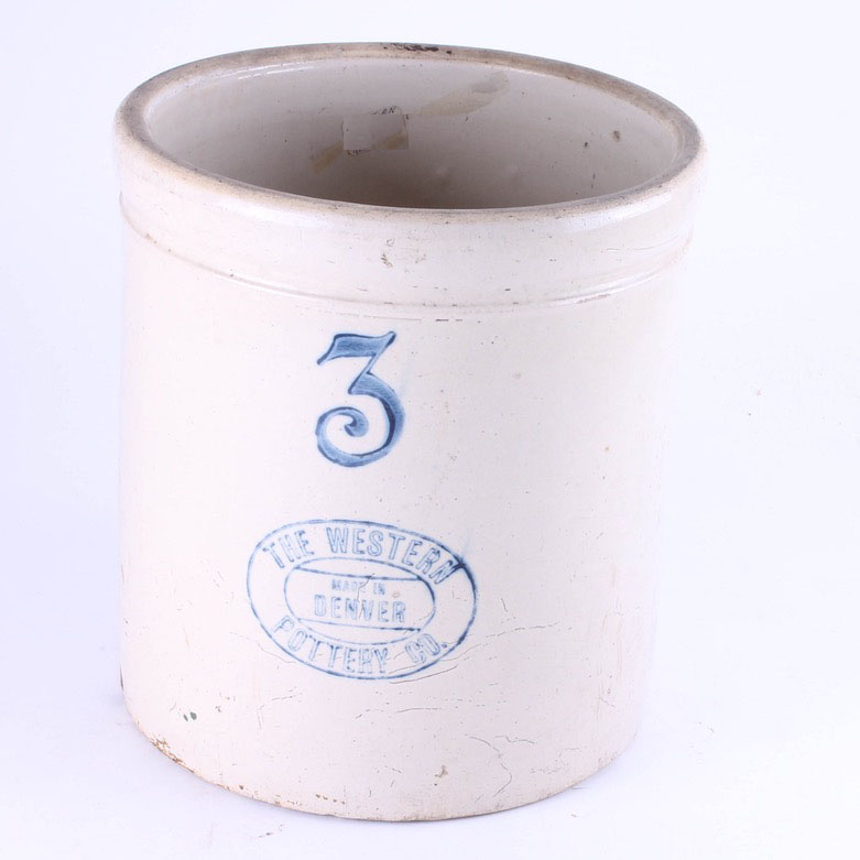 Set of Vintage Hand Thrown Stoneware Fermentation Crocks EBTH