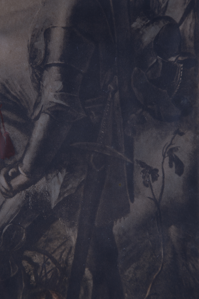 After Frederick Watts Lithograph "Sir Galahad" EBTH