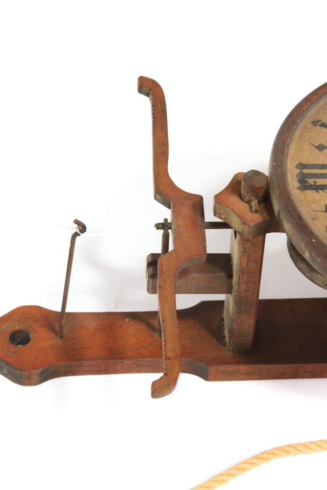 Bott Swiss Wood WeightDriven Wall Clock EBTH