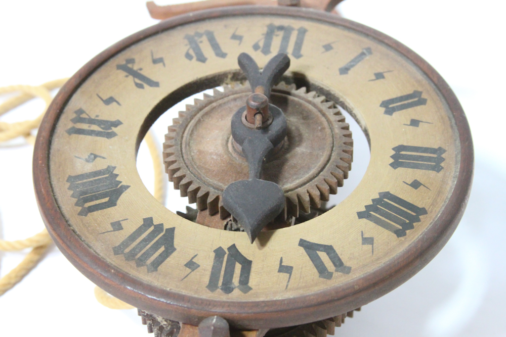 Bott Swiss Wood WeightDriven Wall Clock EBTH