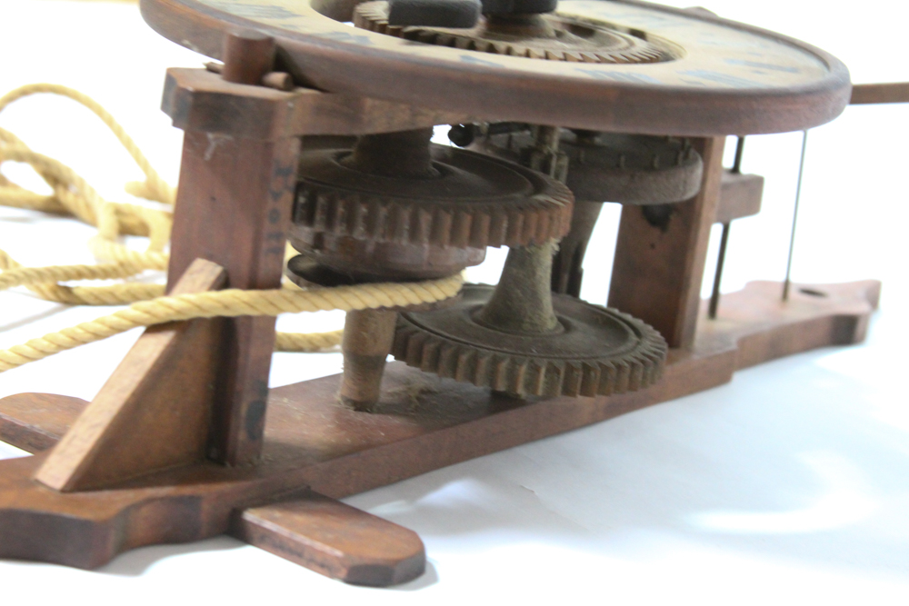 Bott Swiss Wood WeightDriven Wall Clock EBTH