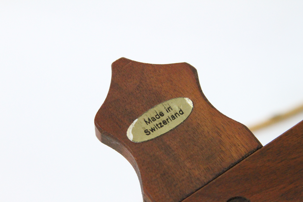 Bott Swiss Wood WeightDriven Wall Clock EBTH