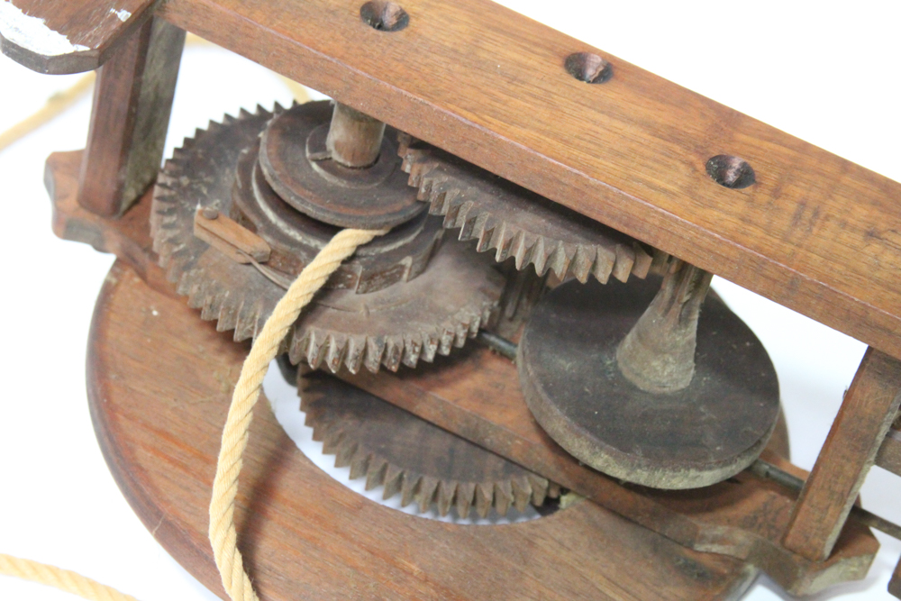 Bott Swiss Wood WeightDriven Wall Clock EBTH