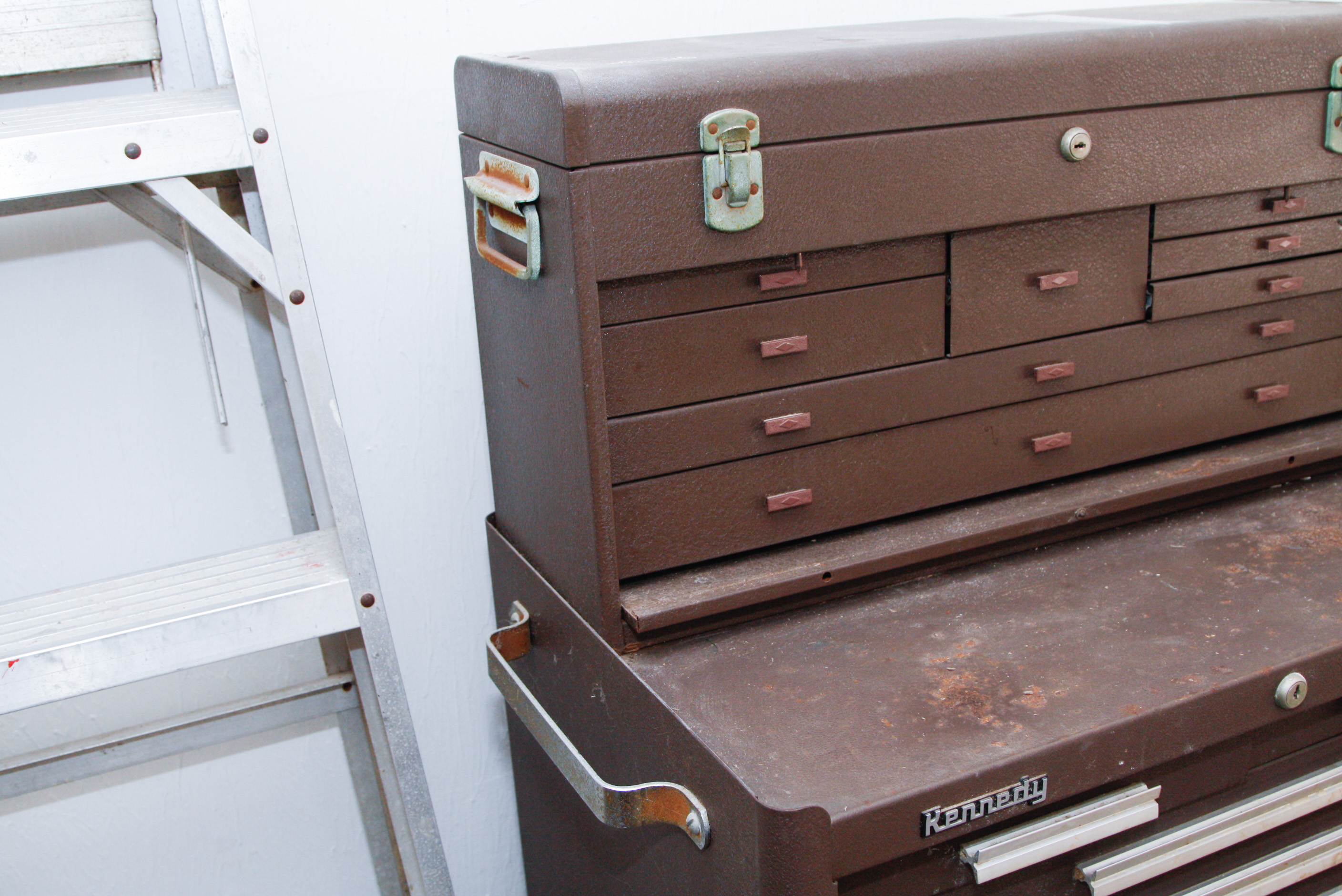 Kennedy Rolling Tool Box with Assorted Tools EBTH