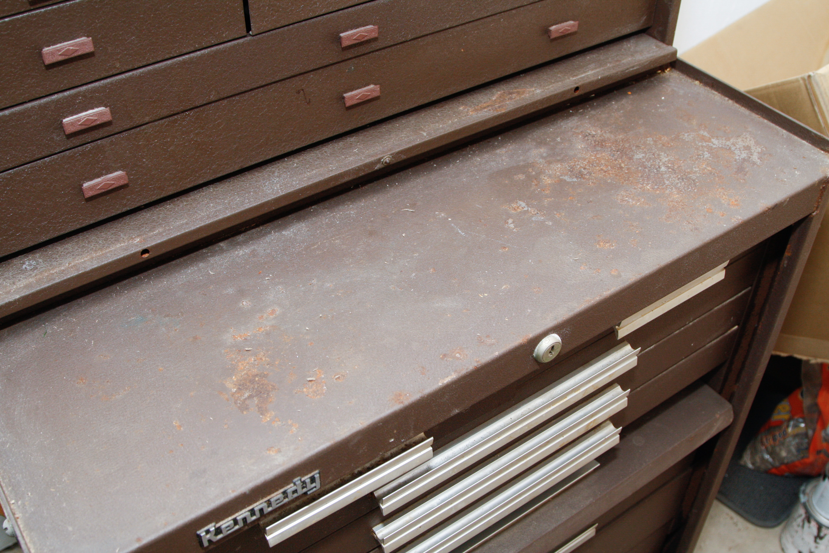 Kennedy Rolling Tool Box with Assorted Tools EBTH