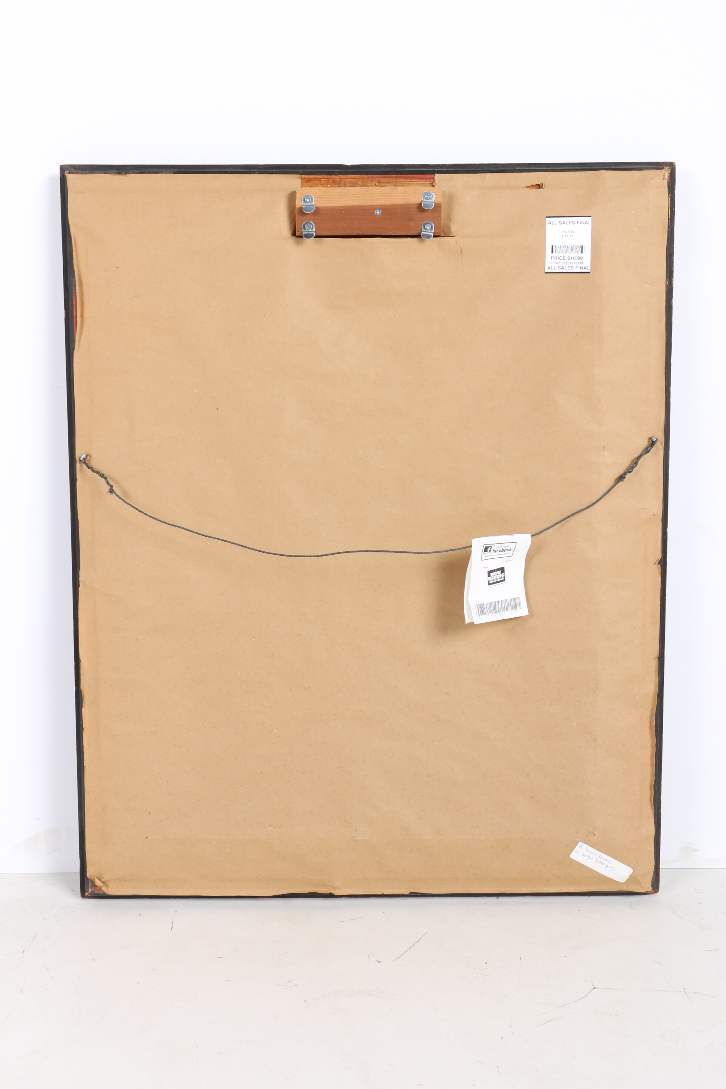 Signed Oil Painting on Board Still Life EBTH