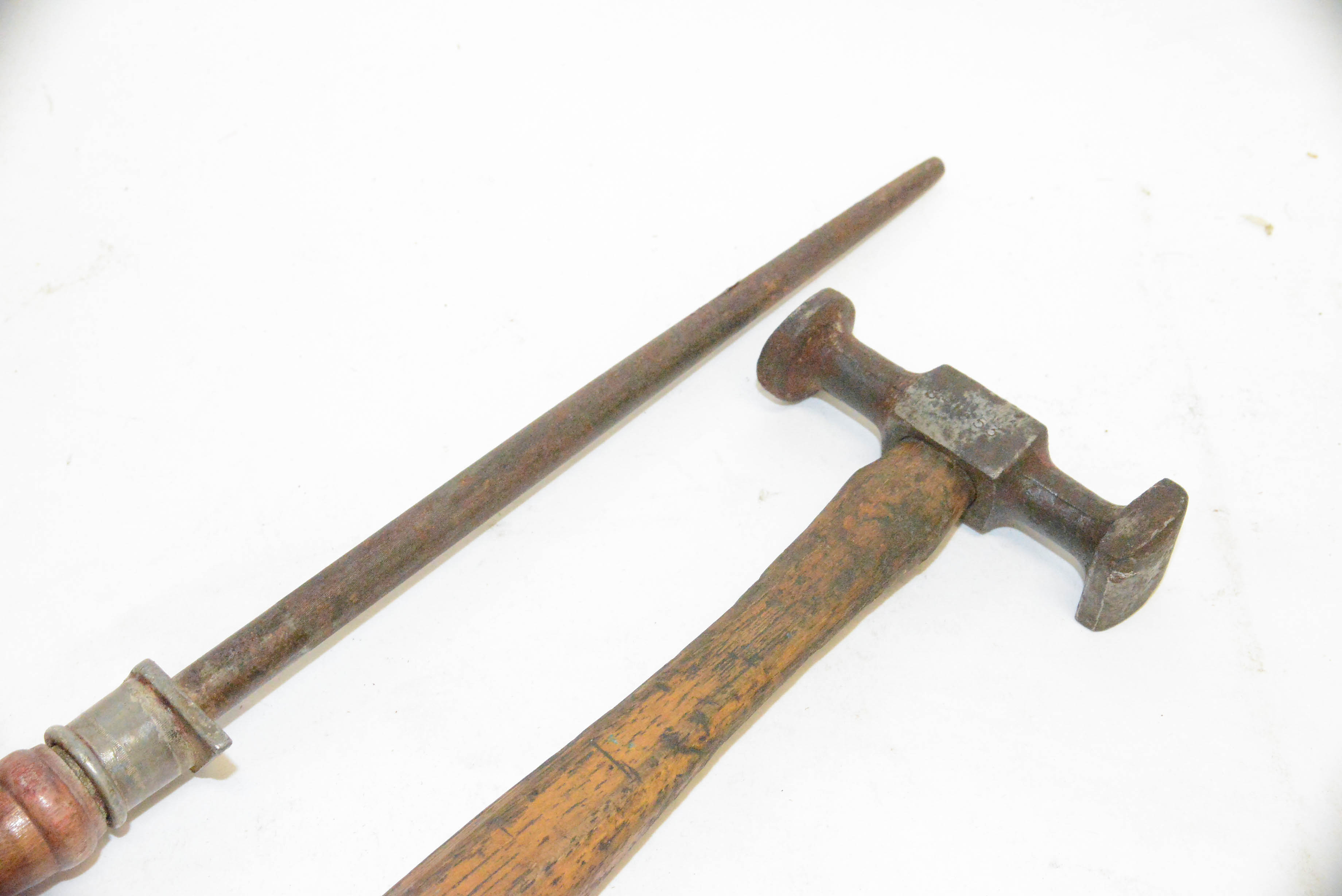 Vintage Auto Body Hammer and Knife Steel EBTH