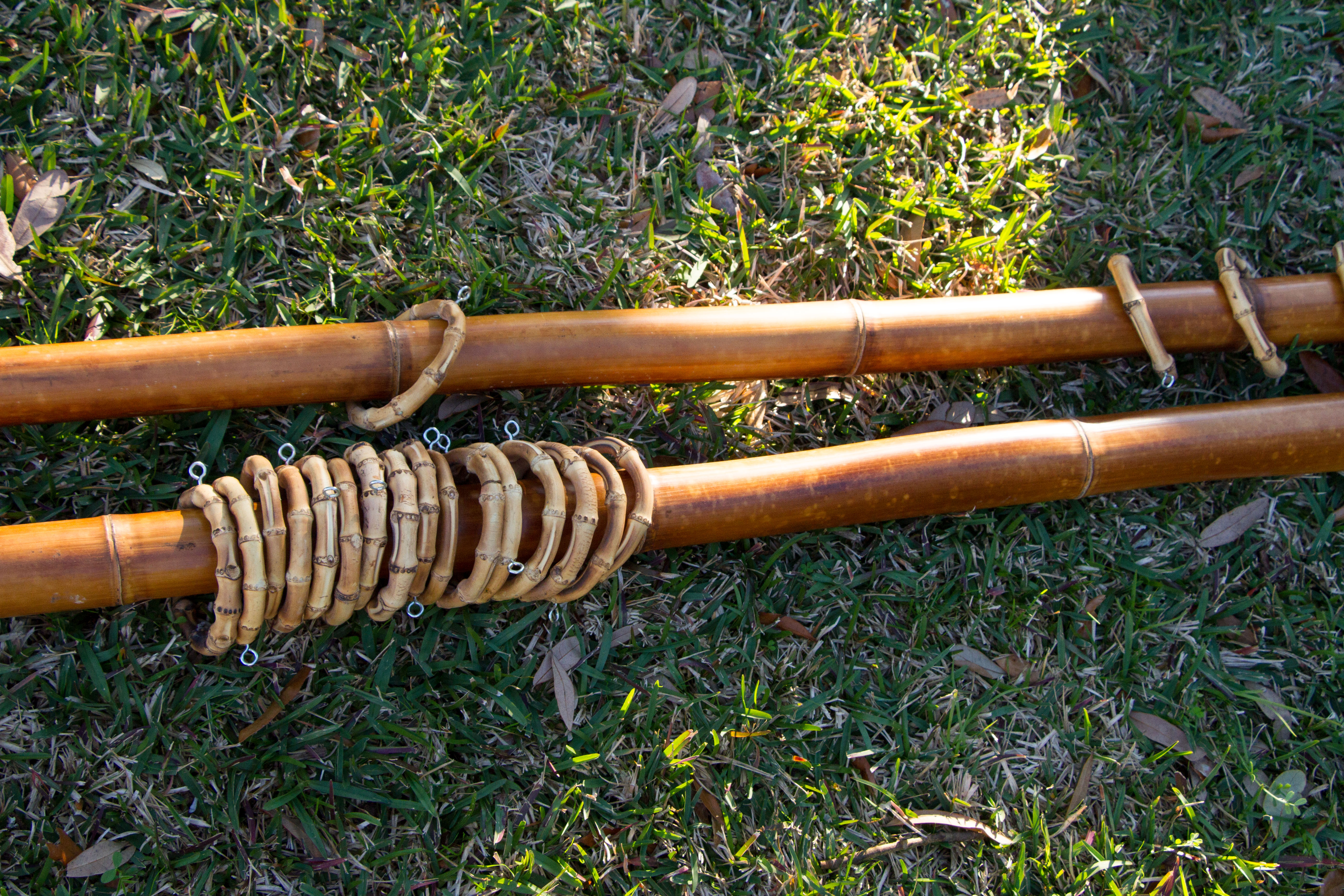 Bamboo Curtain Rods EBTH