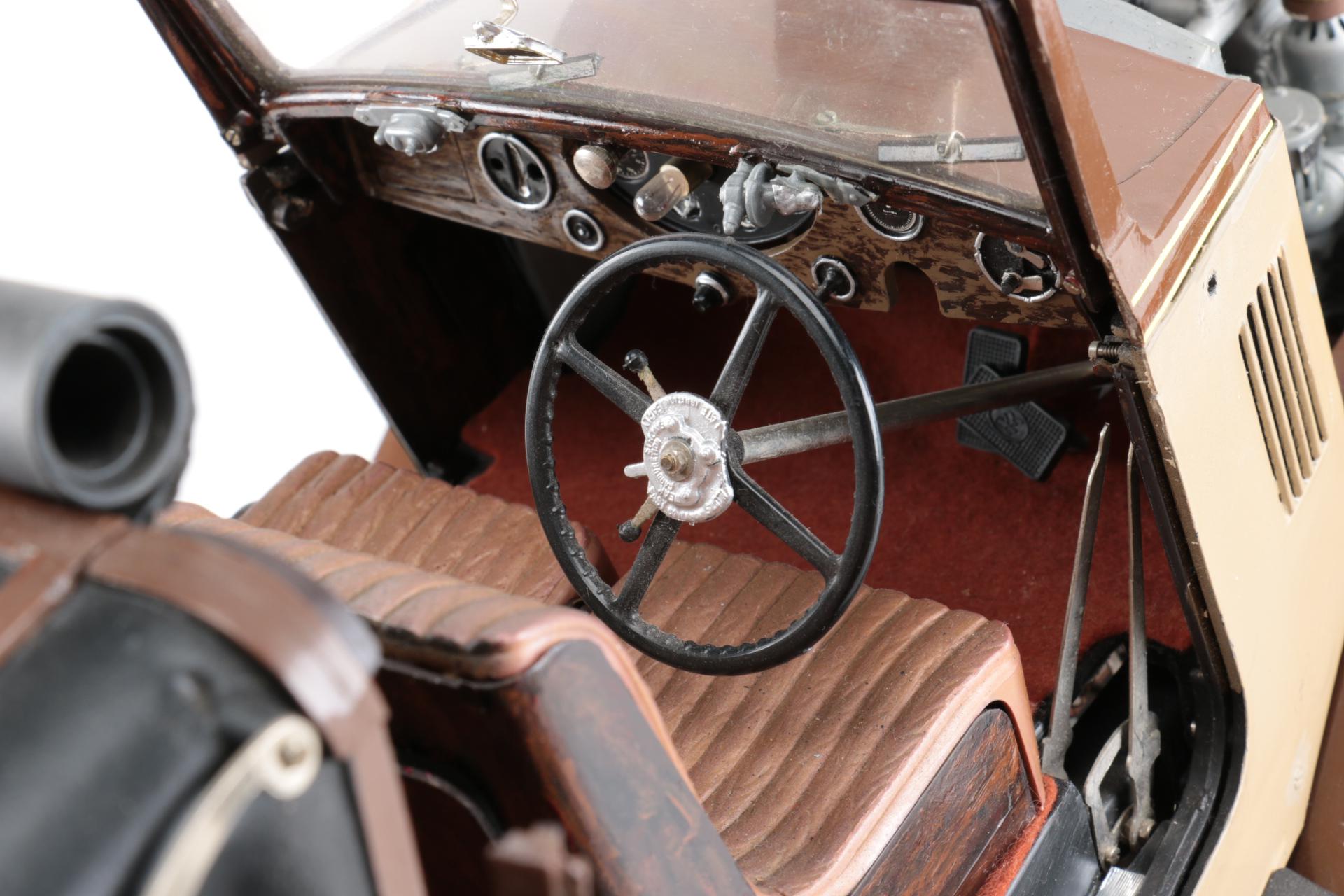 Maquette Pocher 1/8 - Rolls Royce Phantom II Sedan Coupe 1932, K72, Roues D'origine, Occasion