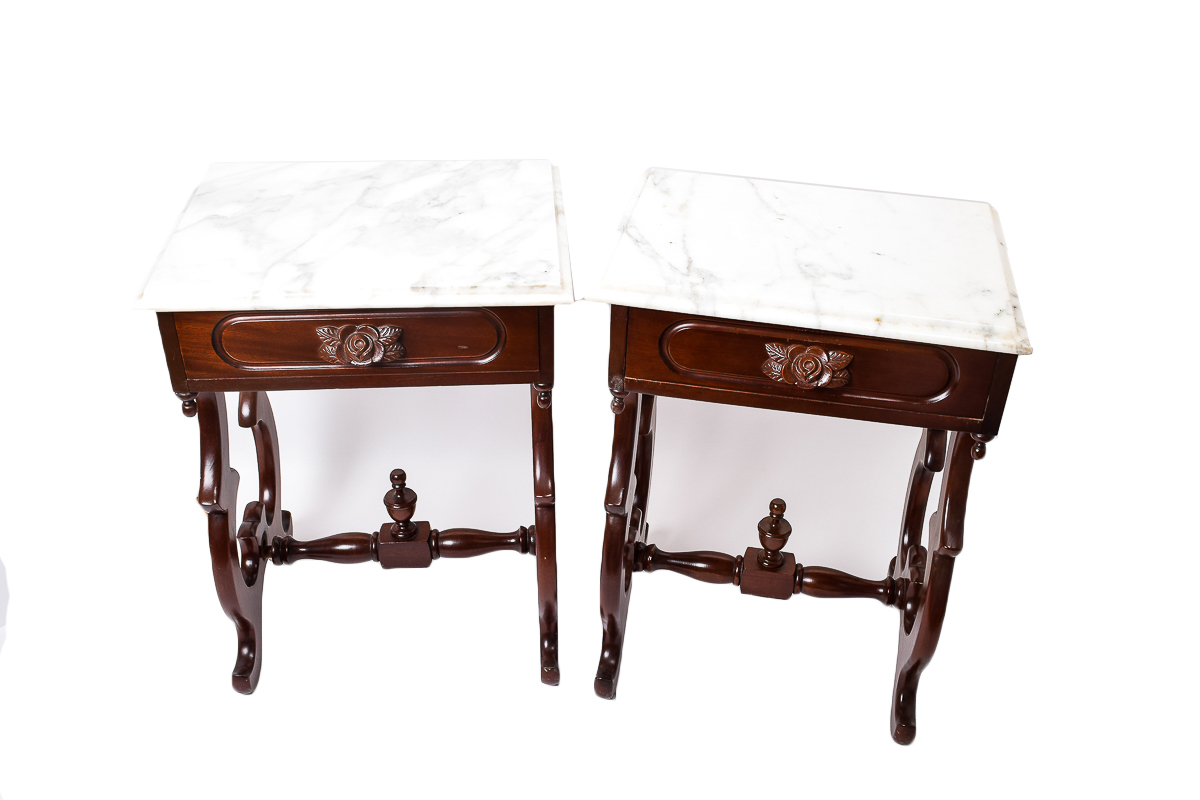 Marble Top Side Tables EBTH
