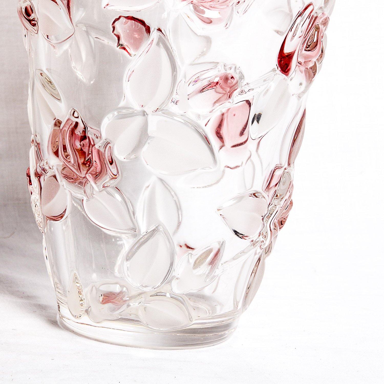 Mikasa Bella Rosa Pink Frost Vase EBTH