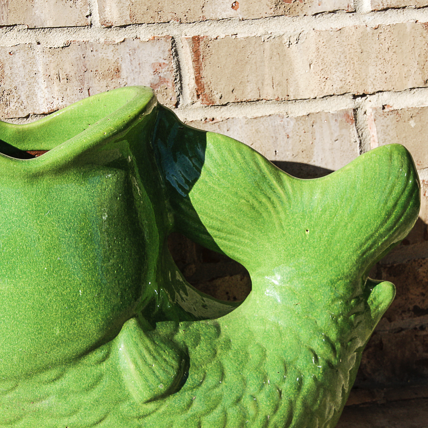 Large Ceramic Fish Planter EBTH