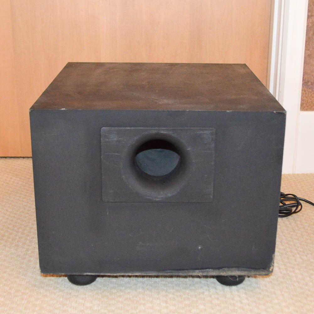 mitsubishi powered subwoofer