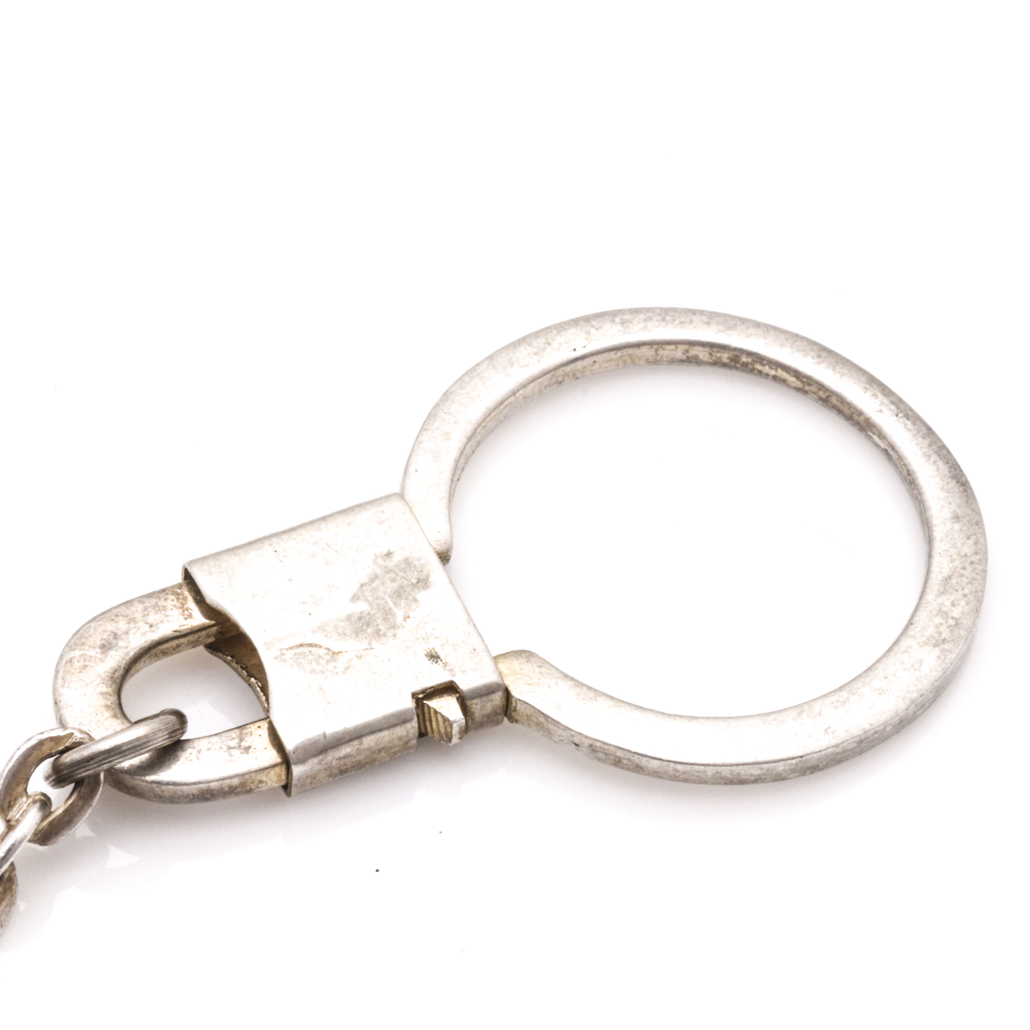 Sterling Silver and 10K Yellow Gold Holstered Gun Keychain | EBTH