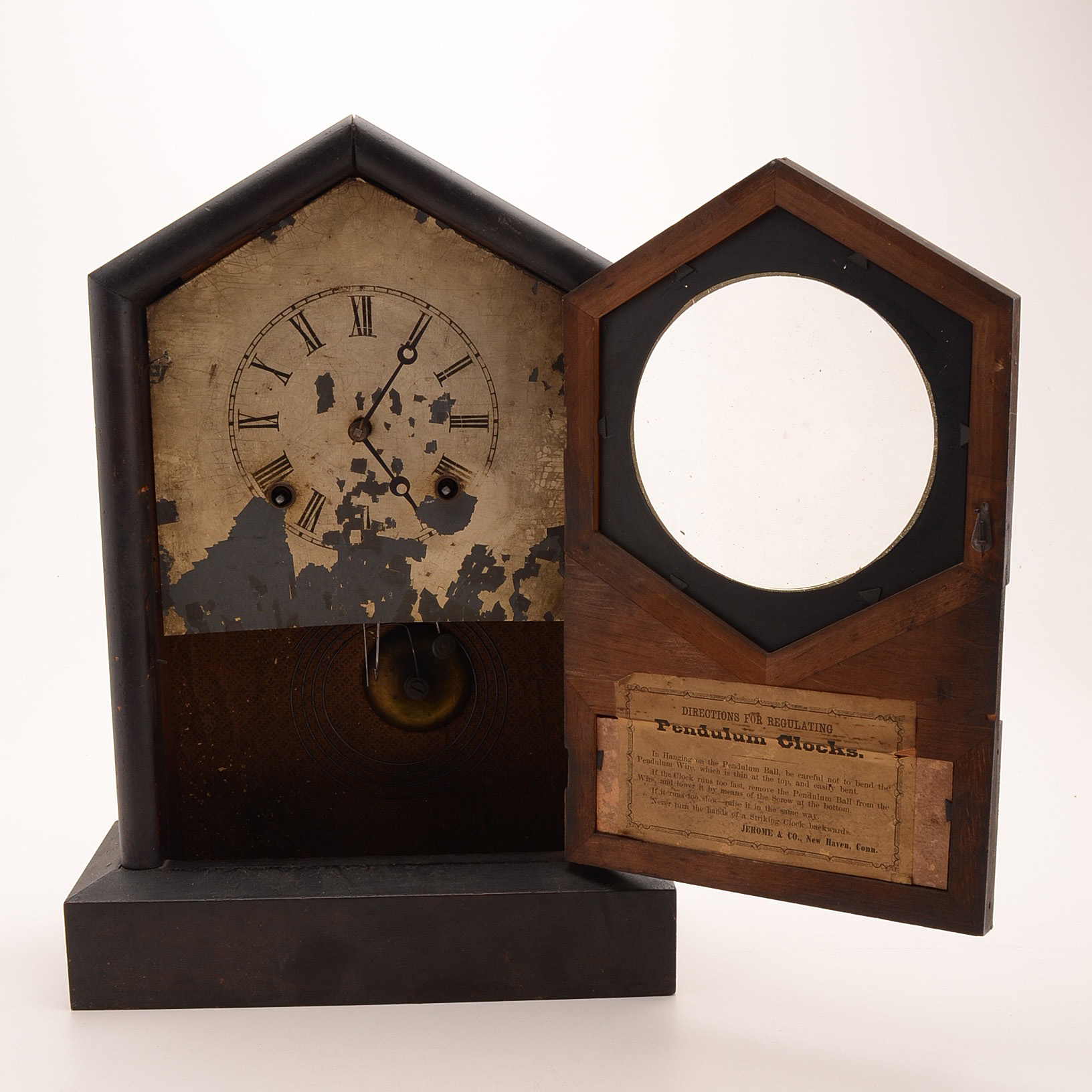 Jerome & Co. Antique Mantel Clock EBTH