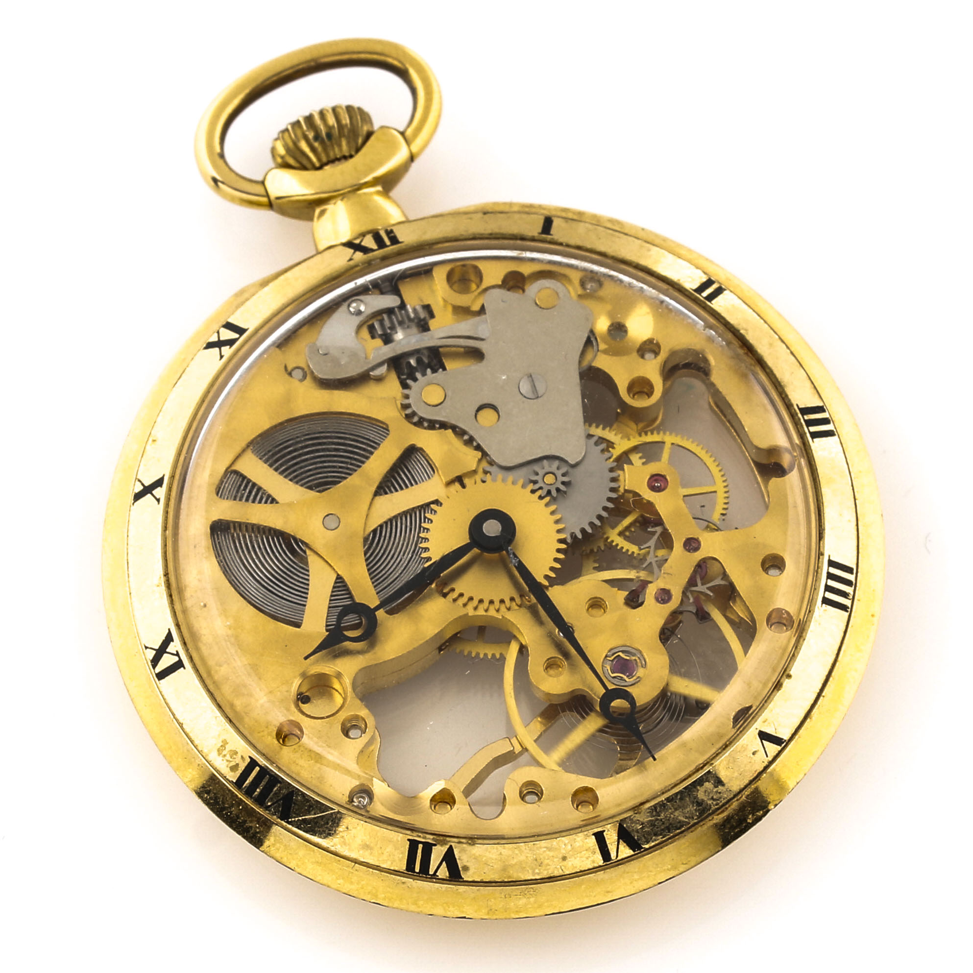 Skeleton Colibri Pocket Watch EBTH