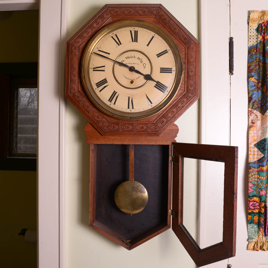 E.N. Welch Manufacturing Company Wall Clock EBTH