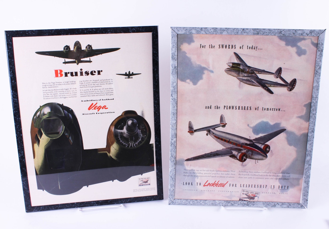 Collection of Lockheed Aircraft Posters and Advertising | EBTH