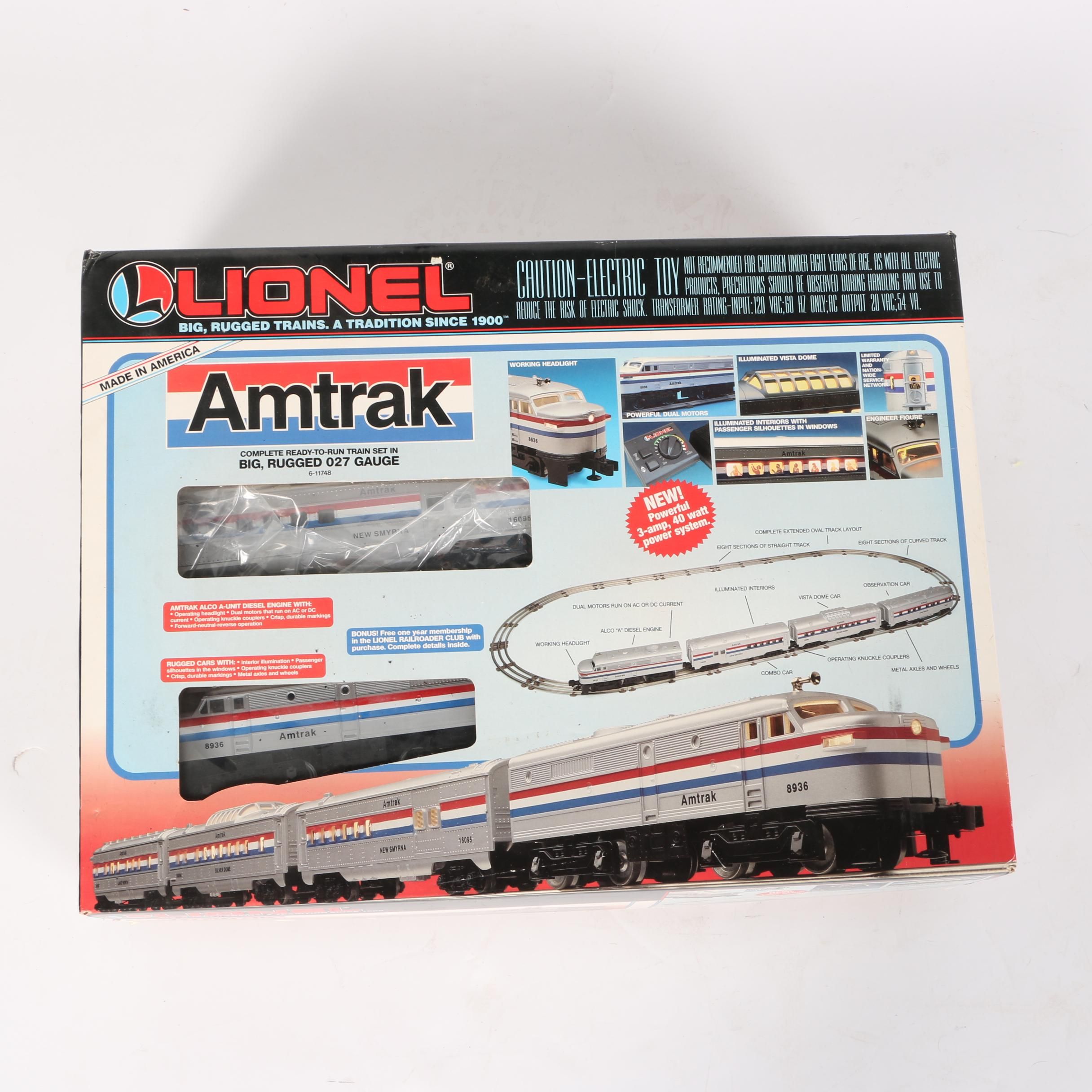 lionel amtrak train set