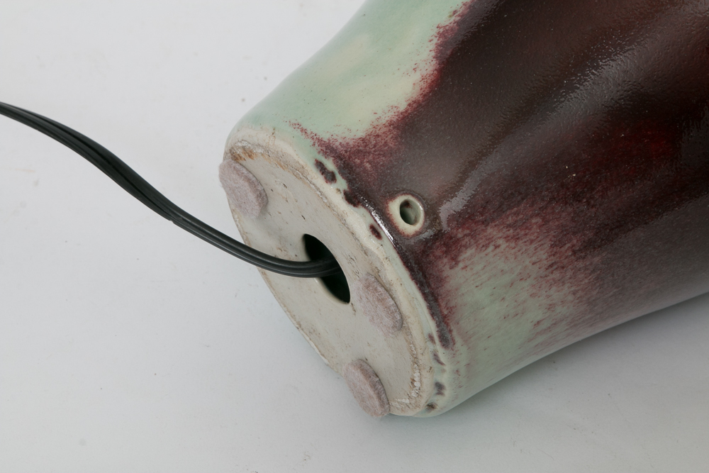 Chilmark Art Pottery Vase Table Lamp EBTH