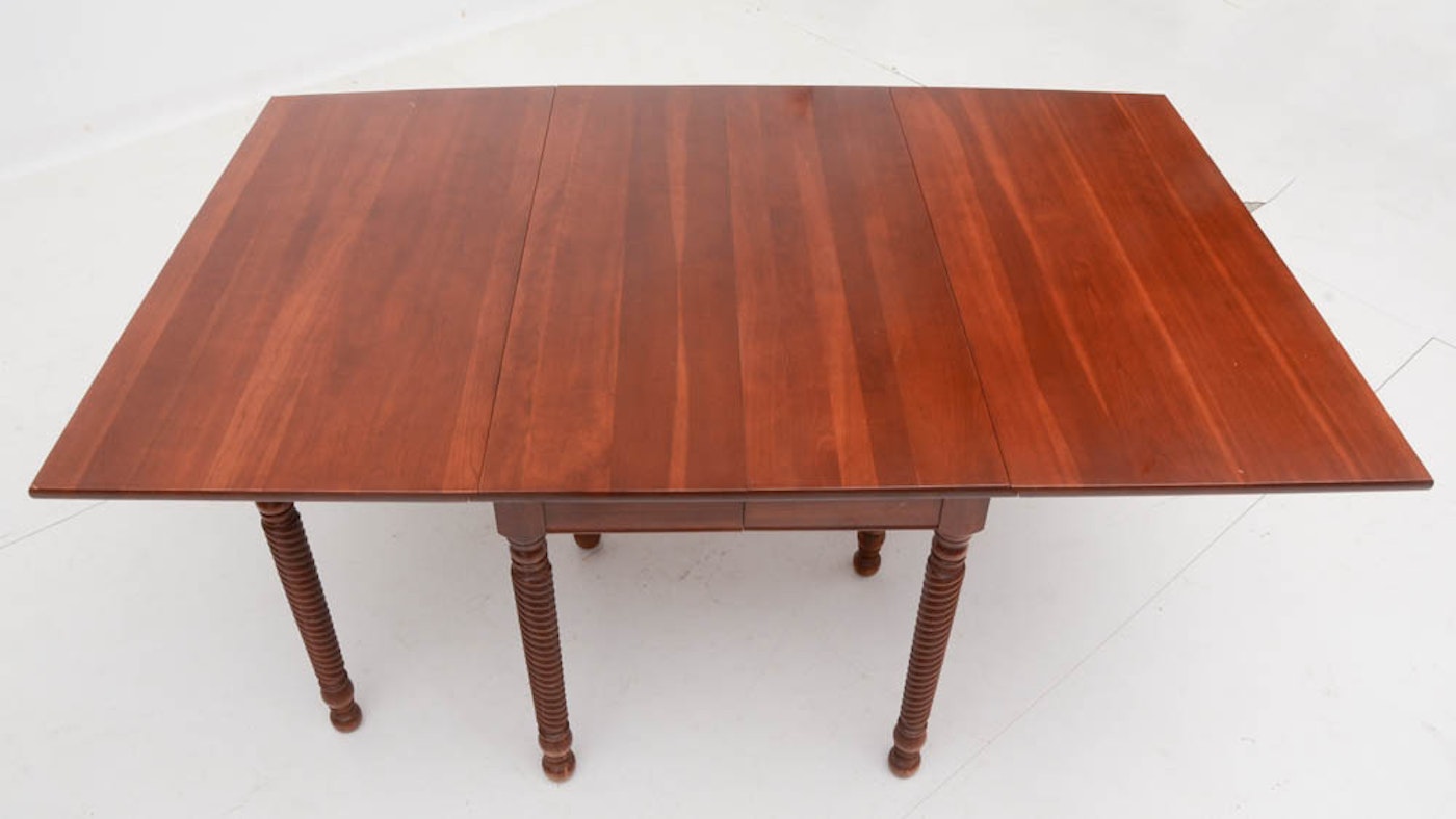1930's consider h willett sliding leaf table kitchen table