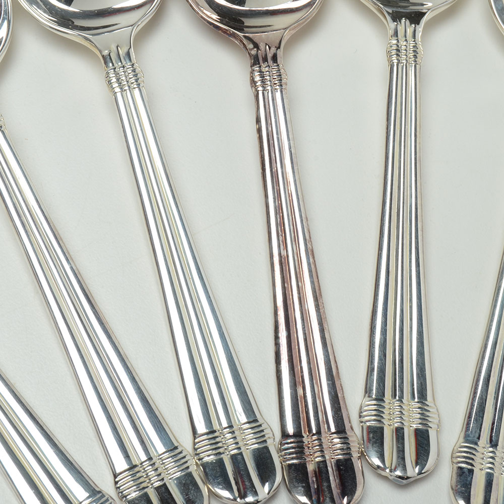 James Dixon and Sons Sterling Silver Flatware Set EBTH