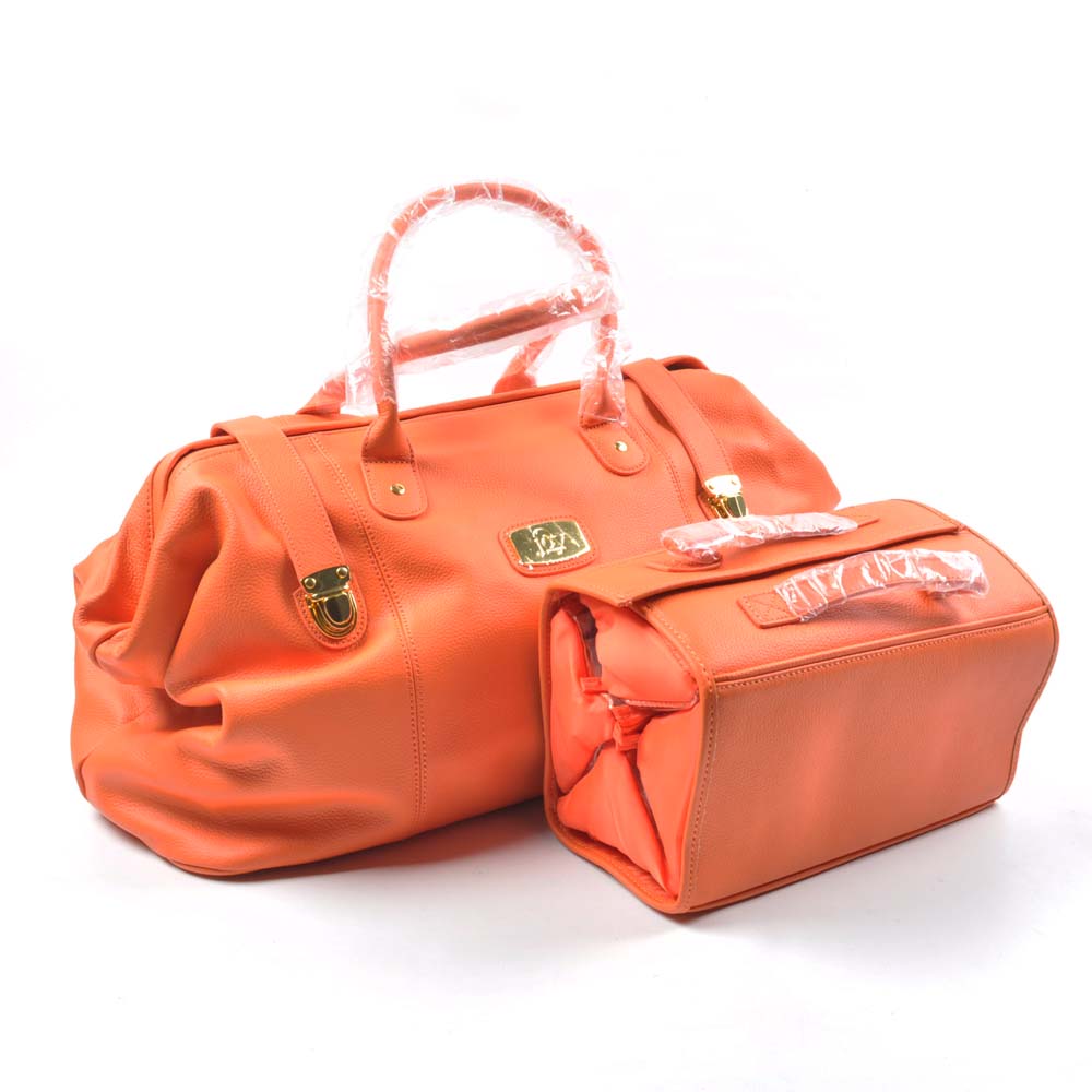 joy mangano duffle bag