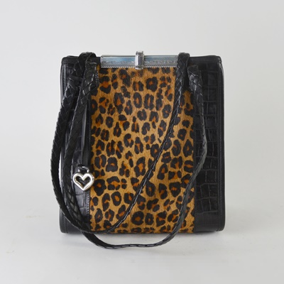 brighton cheetah purse