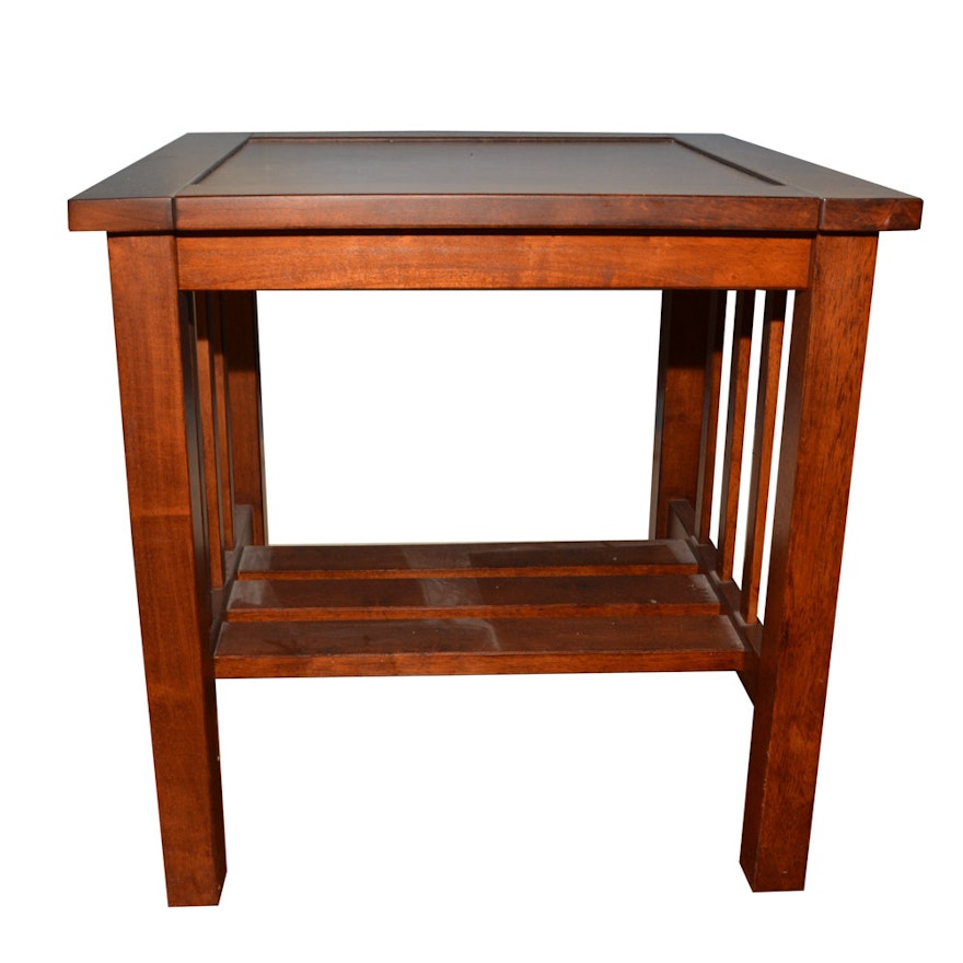 Mission Style Side Table â€“ Table Idea Vanessa - mission style side table : ebth
