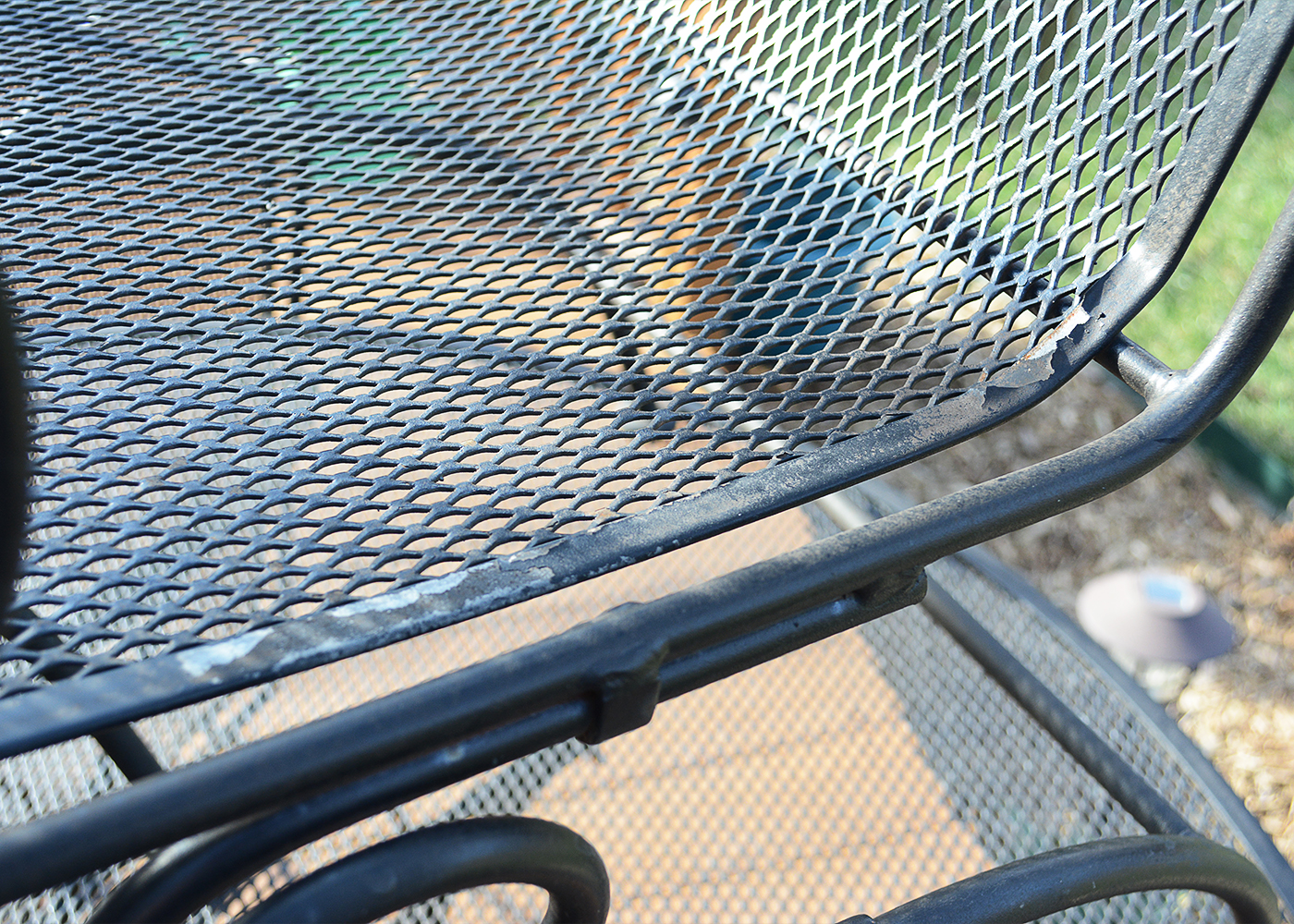 Wrought Iron Patio Set With Umbrella EBTH