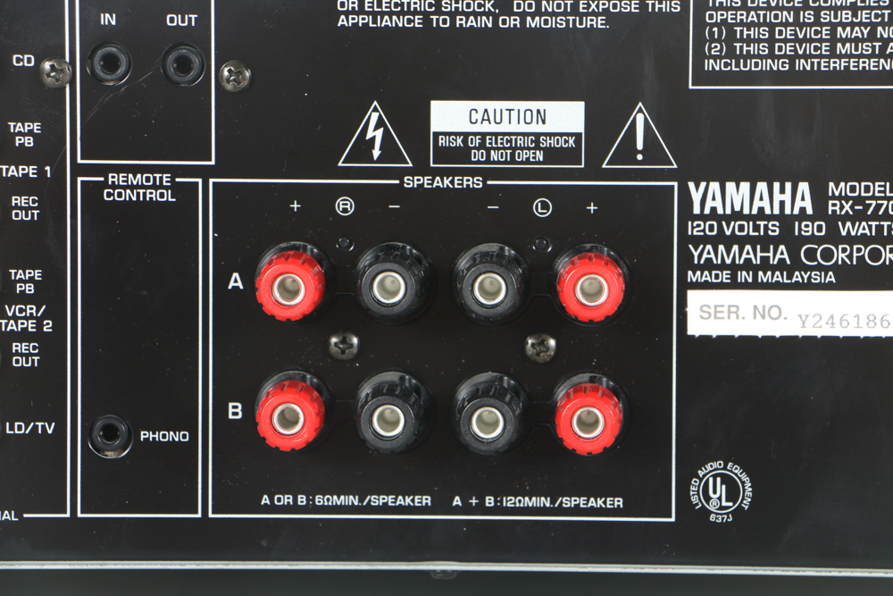 Yamaha RX770 Stereo Receiver EBTH