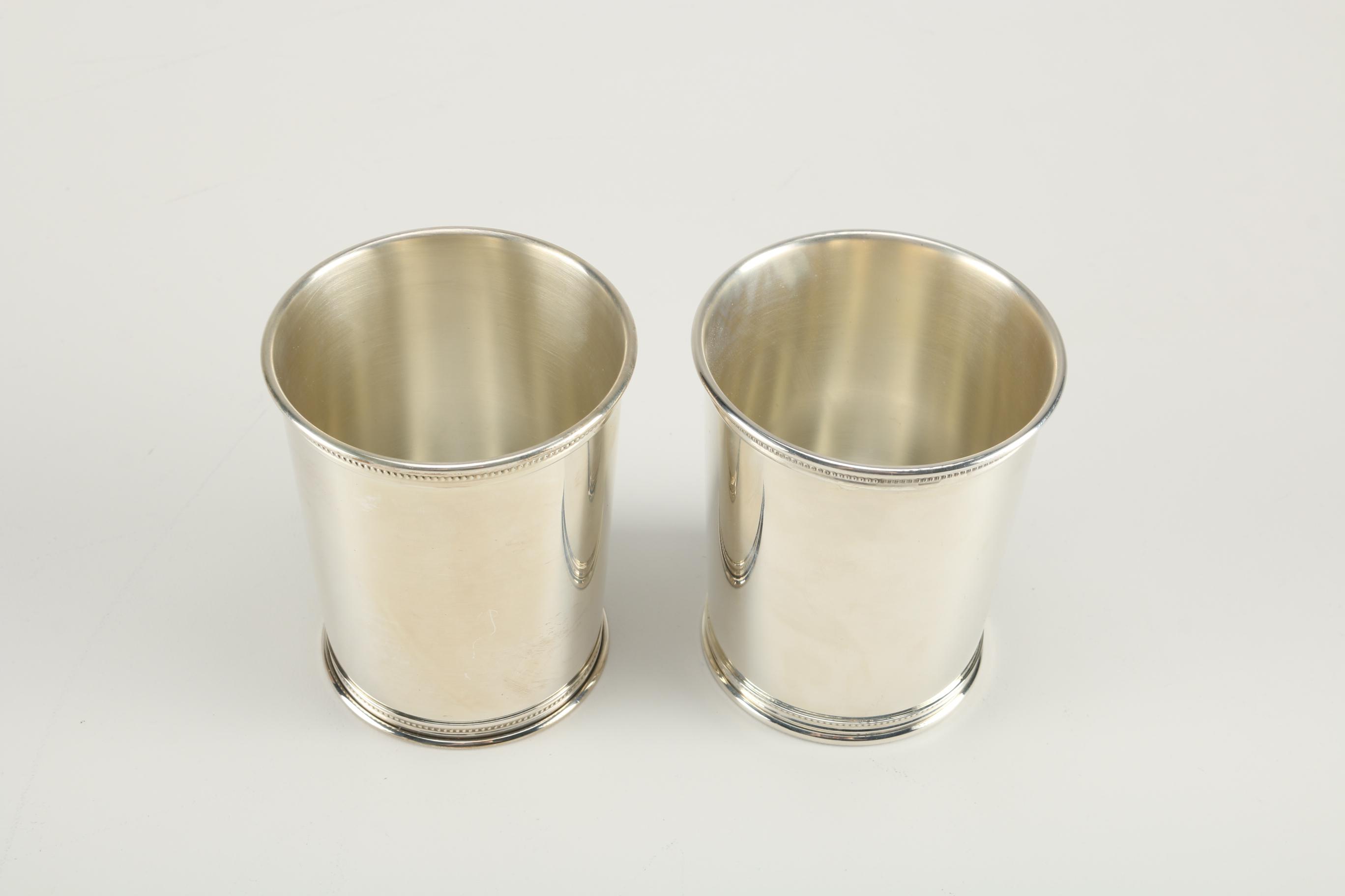 Reed & Barton Sterling Silver Mint Julep Cups EBTH