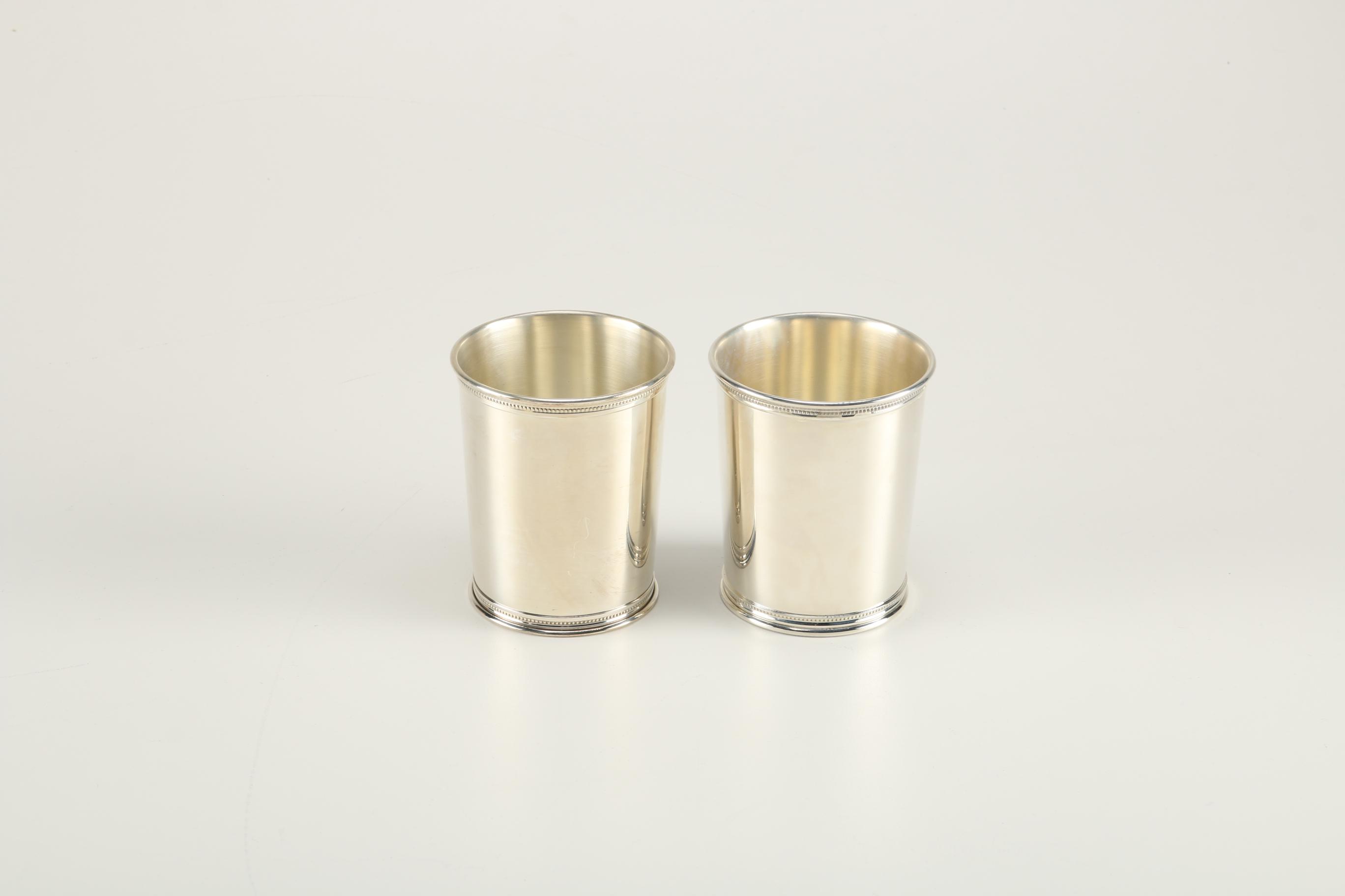 Reed & Barton Sterling Silver Mint Julep Cups EBTH