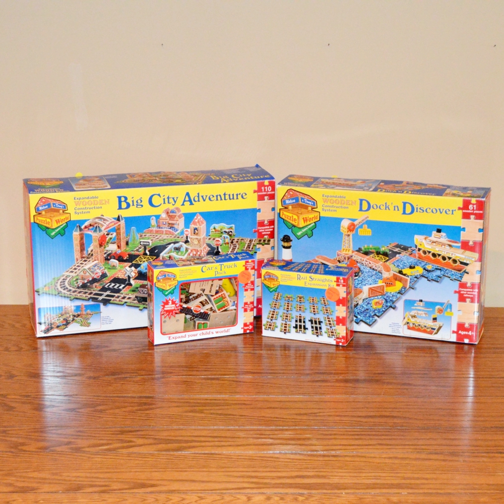 melissa and doug puzzle world