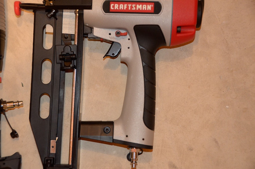 Craftsman Air Compressor and Nail Gun | EBTH