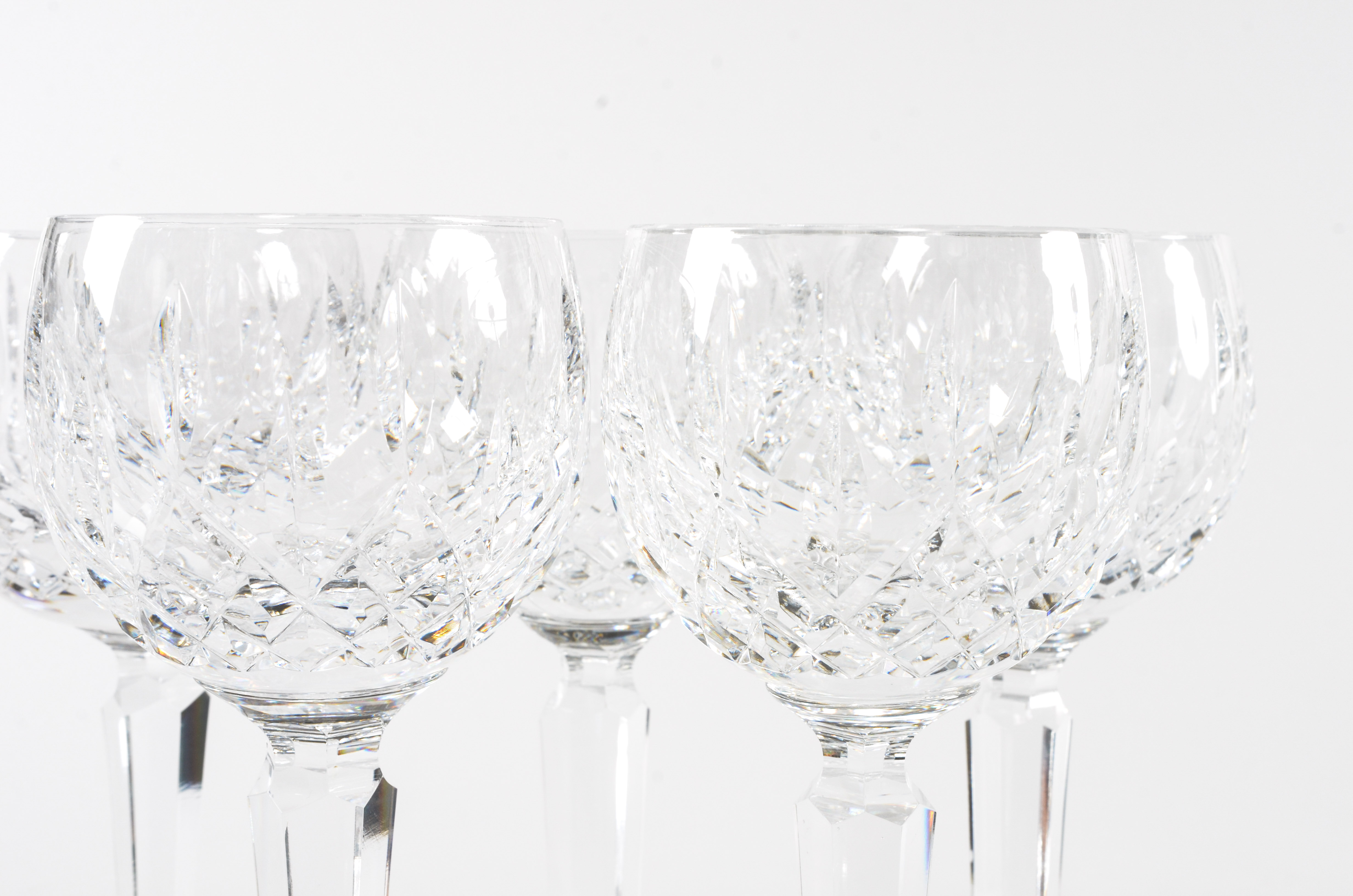 Set of Waterford Crystal Wine Glasses EBTH