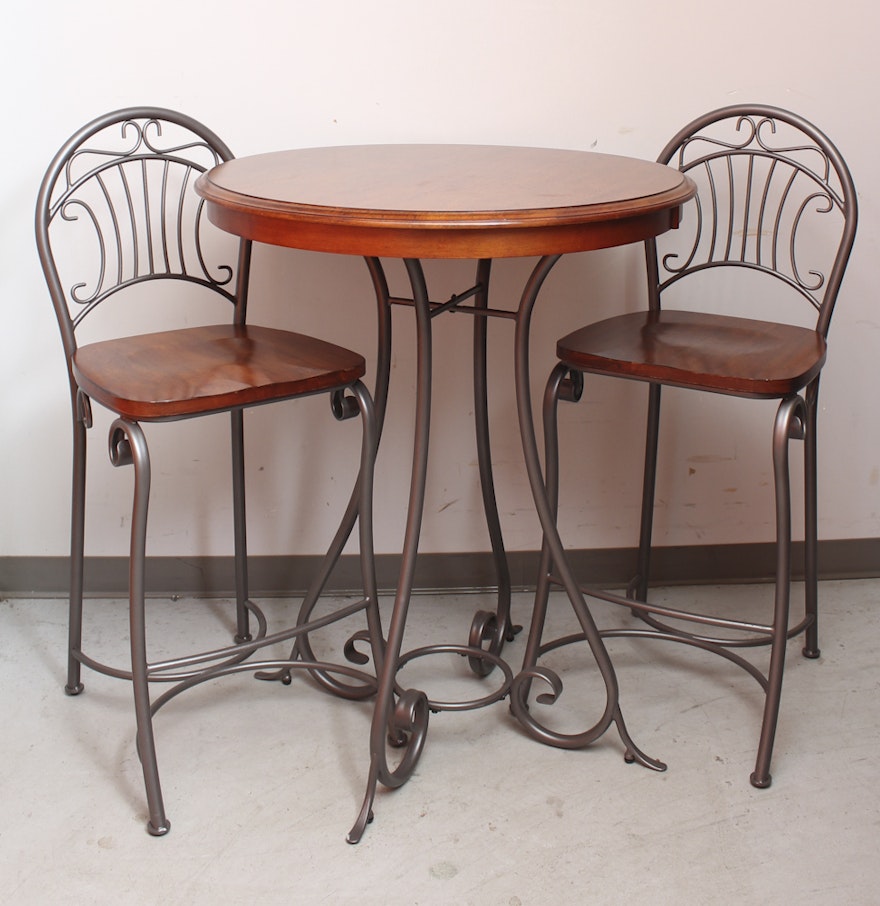 Contemporary Pub Table And Chairs Ebth - Contemporary Pub Table And Chairs contemporary pub table and chairs ebth - contemporary pub table and chairs