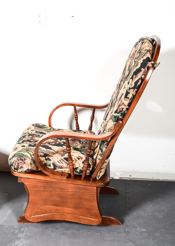 Glider Chair and Footstool EBTH