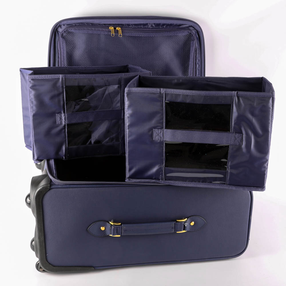 Joy Mangano Rolling Overnight Luggage and Tote EBTH