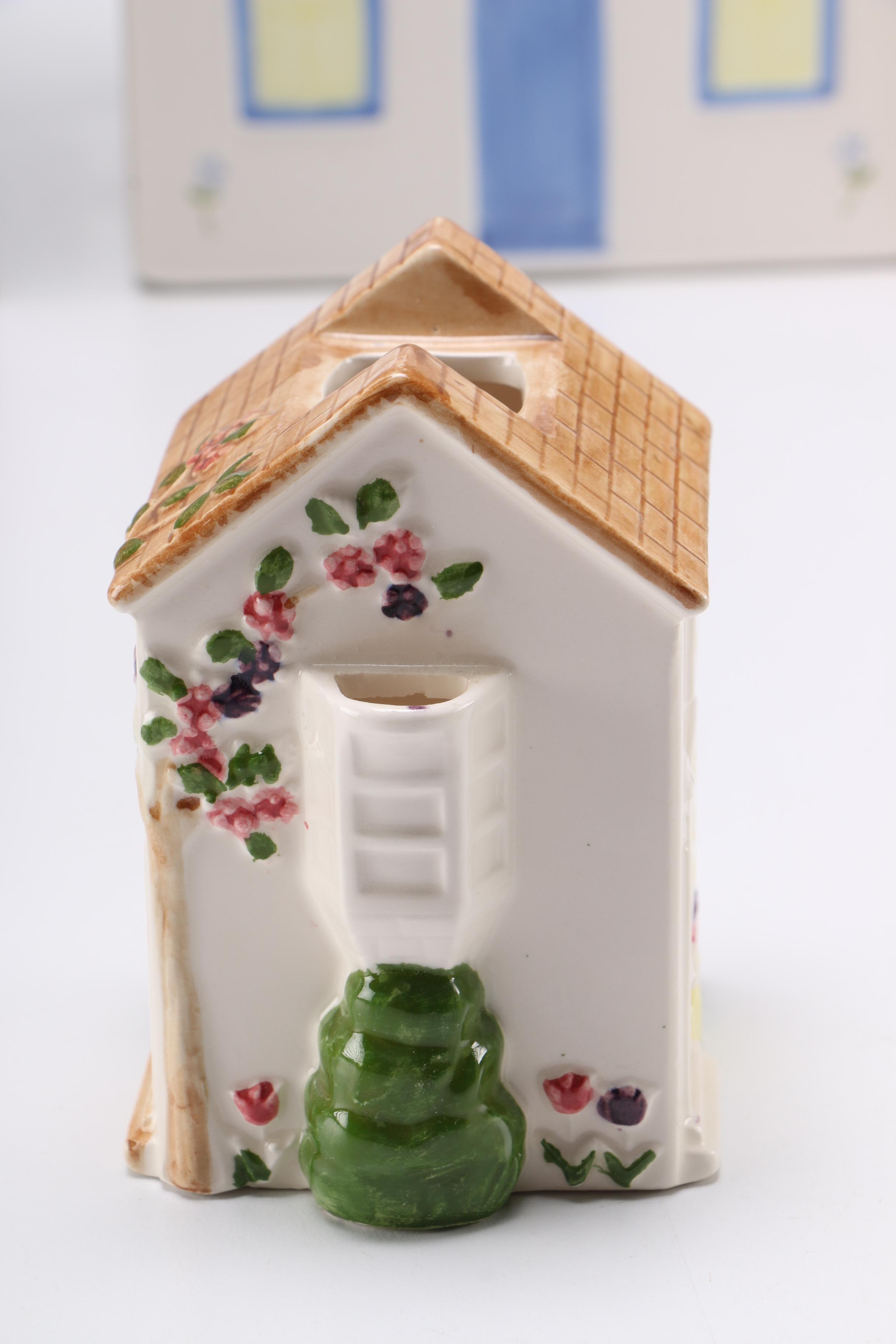 Collection Of Ceramic House Themed Decor | EBTH