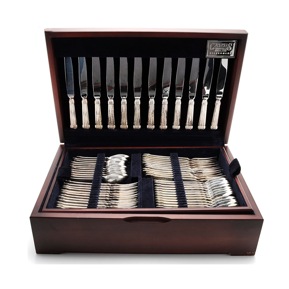 James Dixon and Sons Sterling Silver Flatware Set EBTH