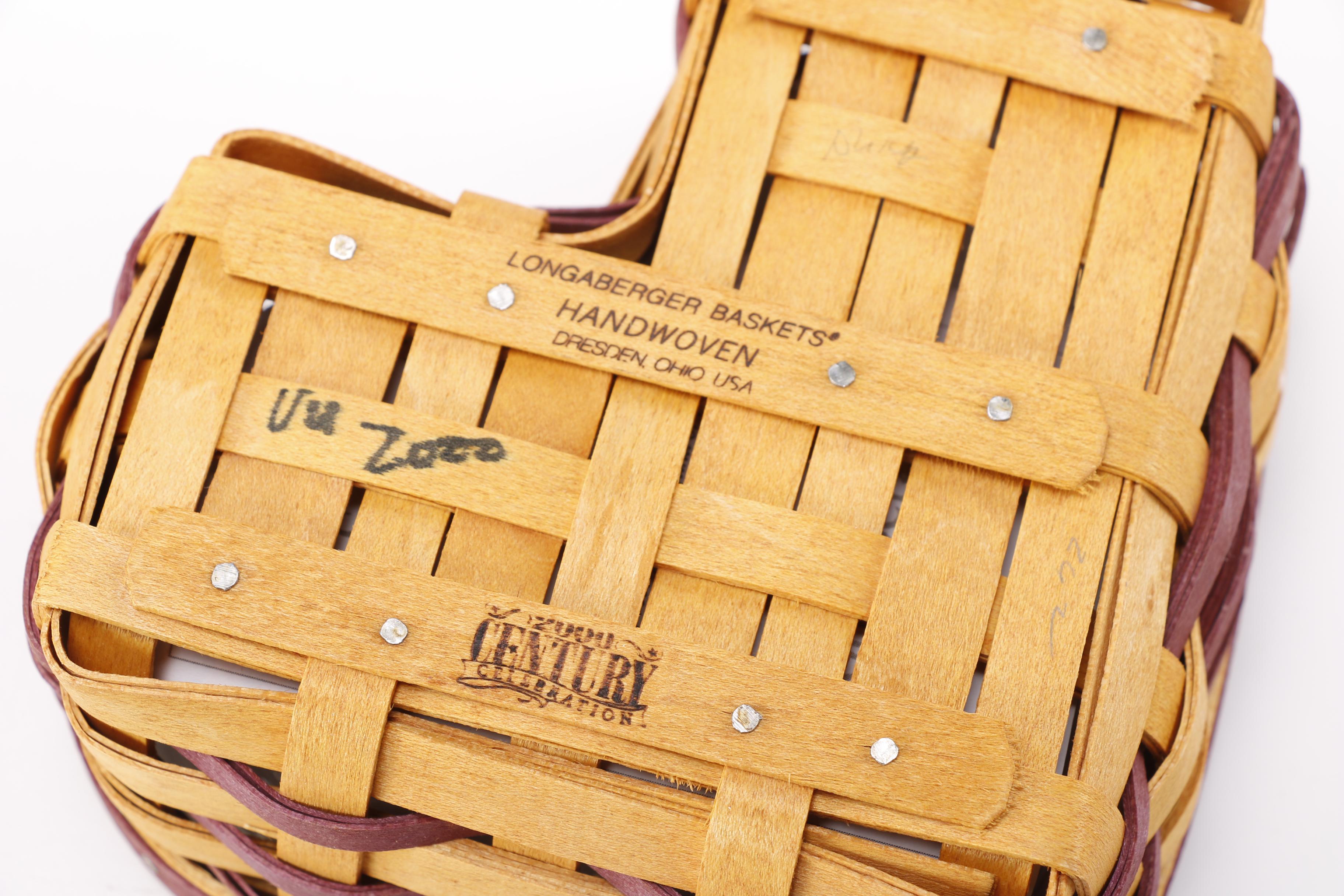 Heart Shaped Longaberger Baskets EBTH