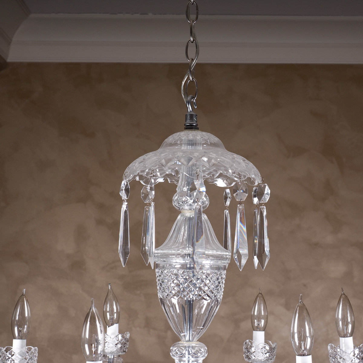 Vintage Waterford Crystal Chandelier 1970s EBTH