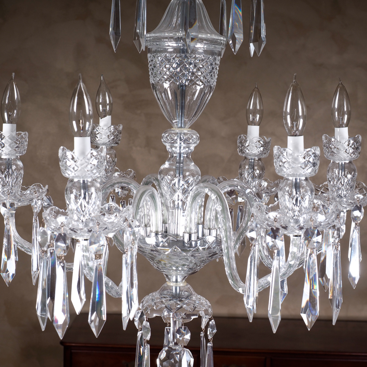 Vintage Waterford Crystal Chandelier 1970s EBTH