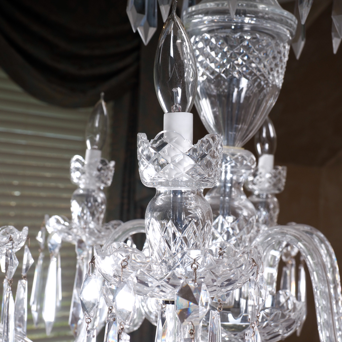 Vintage Waterford Crystal Chandelier 1970s EBTH