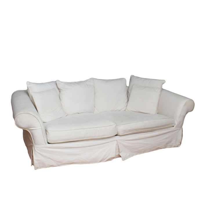 H M Richards Sofa With Slip Cover Ebth