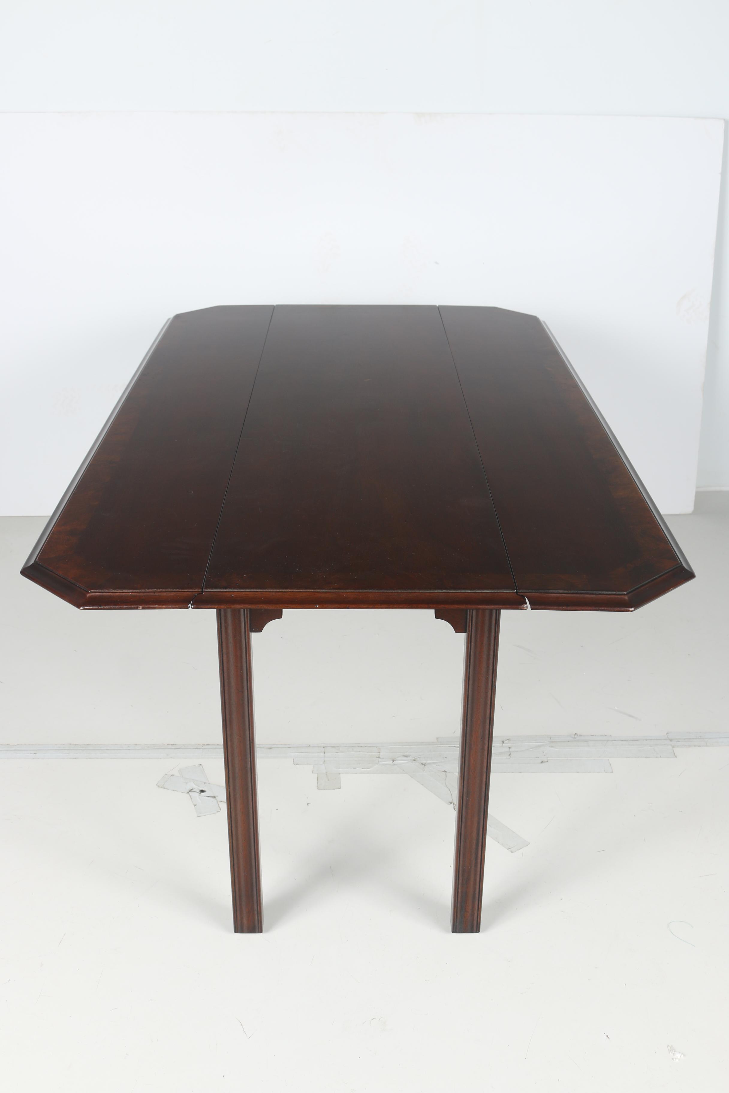Mahogany Wood Serving Table EBTH