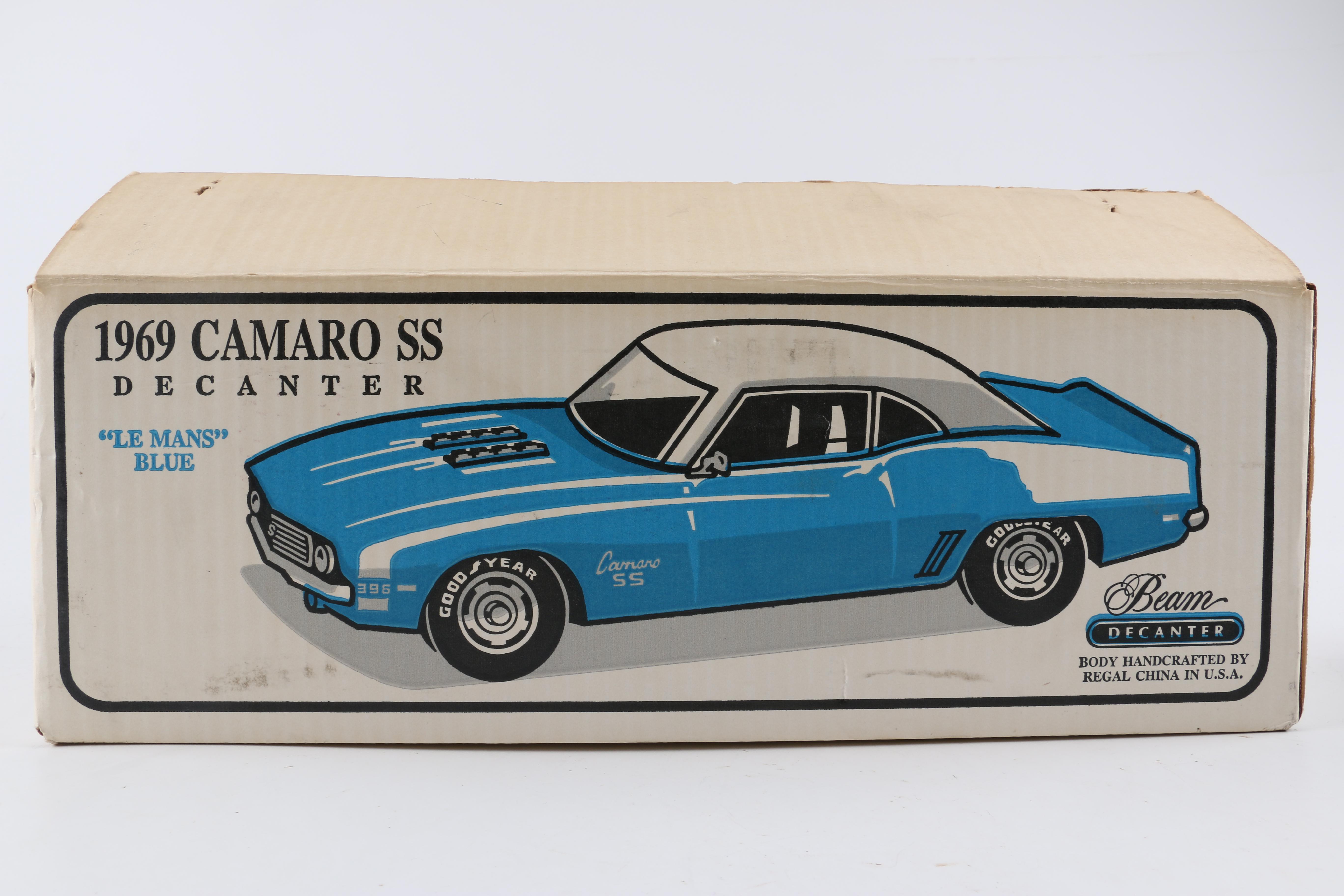 1969 Chevrolet Camaro Jim Beam Decanter EBTH